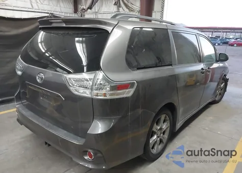 2012 Toyota Sienna Se 8 Passenger из США, поврежденный, VIN 5TDXK3DCXCS236185